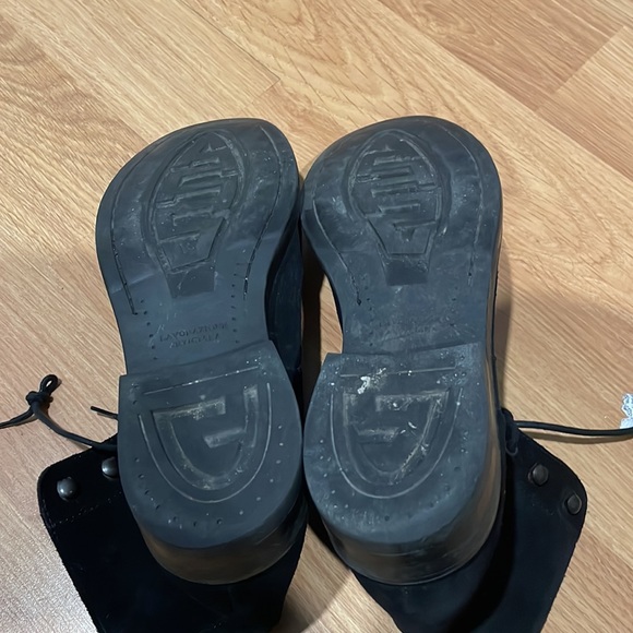 Boemos Italian Suede Leather Lace Up Boots - Picture 5 of 5